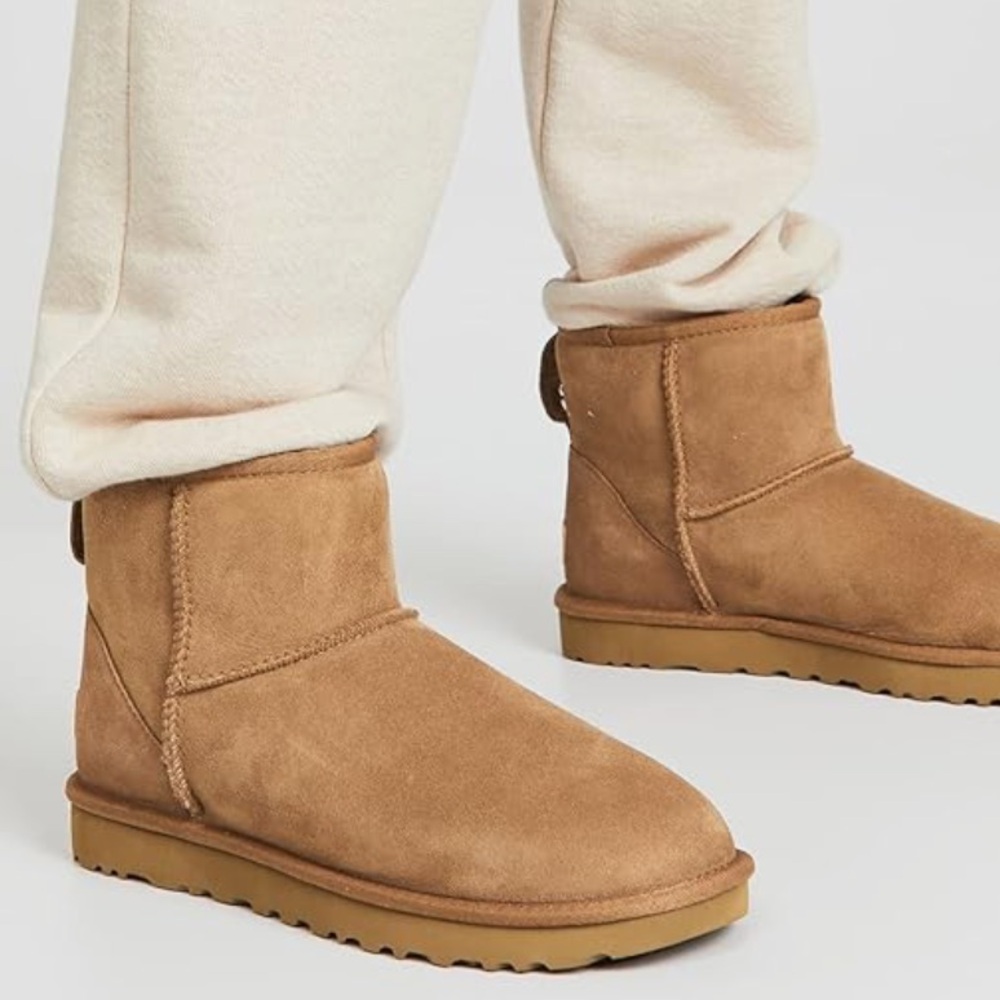 UGG Women’s Classic Mini II Boot in Chestnut - Picture 10 of 12